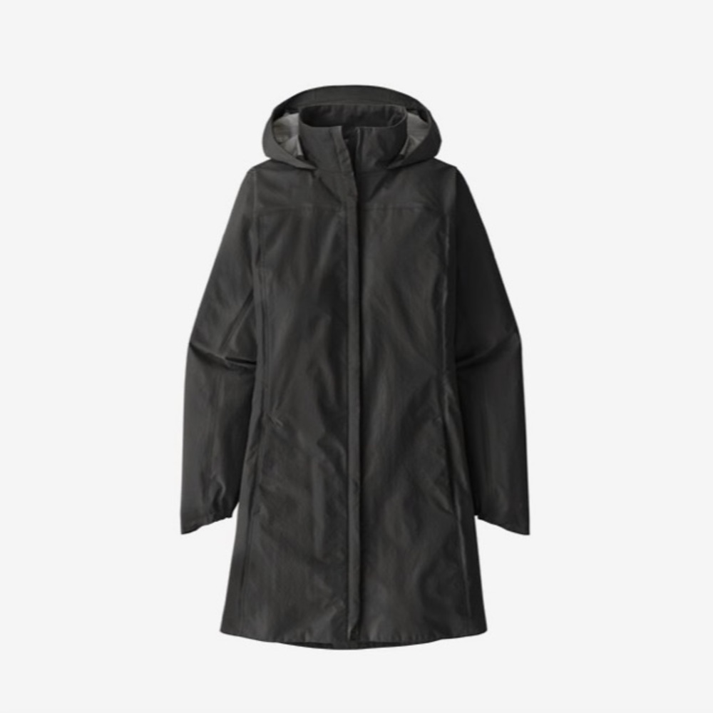 Patagonia Women’s Torrentshell 3L City Coat Size XS Long Black